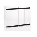 Majestic Pet Majestic DM1036 Original Bi-Fold Glass Doors with Trim; Black DM1036